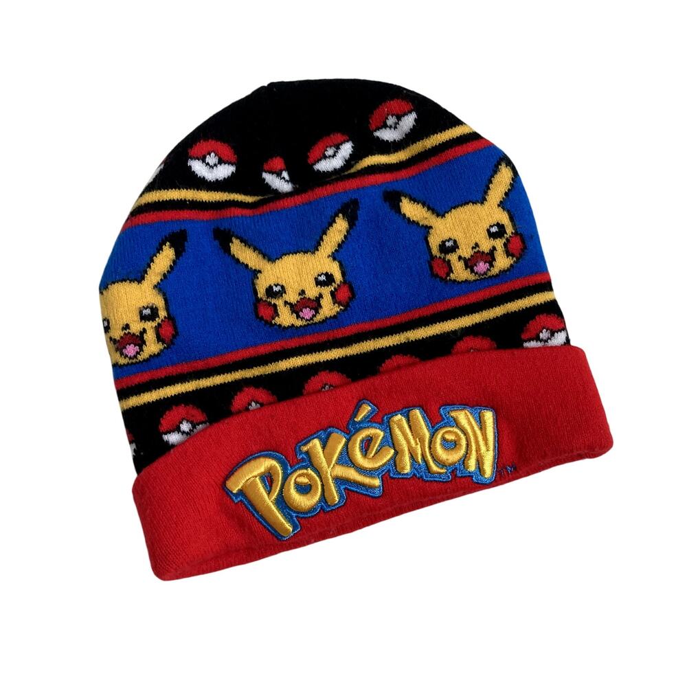 Pokemon Knit Cuff Beanie Kids Youth